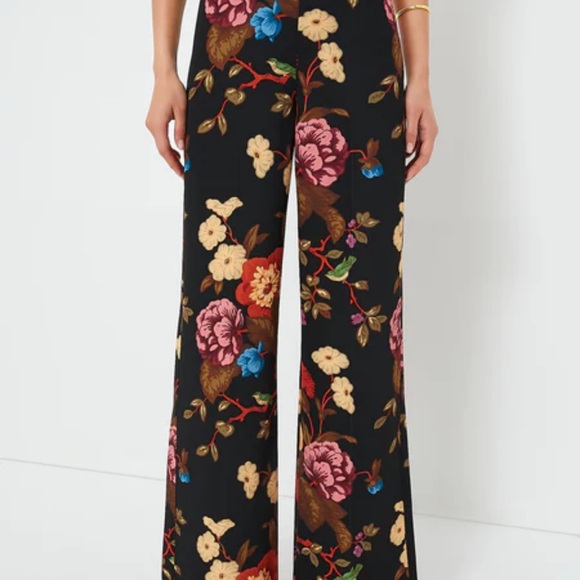 NWT Tuckernuck Baroque Floral Pants size small - Picture 1 of 4